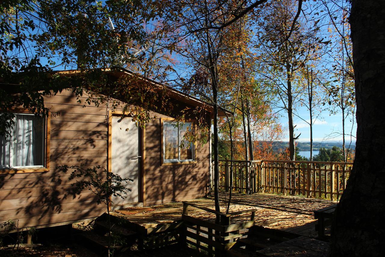 Cabanas Mas Ke Miel Población Población Lago Ranco Eksteriør billede